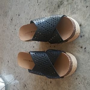 Lucky brand wedge shoes